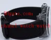 Top Qualité Calibre De Diver WSCA0006 42mm Noir ADLC Machines Automatiques Hommes Montre Bande De Caoutchouc Hommes Sport Montres-Bracelets