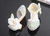 Preciosos zapatos de flores para niñas, color rosa, dorado y plateado, zapatos para niños, zapatos de boda para niñas, accesorios para niños, talla 26-37 S321022