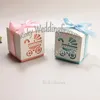 70PCS Baby Carriage Candy Boxes Baby Shower Baptism Party Reception Table Decor Sweet Package with RIBBONS