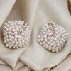 Nouveaux bijoux de mode cristal strass perle boucles d'oreilles pour femmes Vintage boucles d'oreilles cadeaux pour femmes dame filles GB706