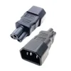 1PC Universal Power Adapter IEC 320 C14 till C5 Adapter Converter C5 till C14 AC POW PLOCKUSTY 3 PIN-kod IEC320 C14 Connector Nyaste