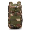 Flerfunktionella utomhuspåsar 30L 3P Militär ryggsäck för camping Resa Vandringsvandring - Jungle Camouflage