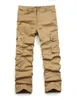 Pantalon cargo pour hommes, livraison gratuite en gros, salopette ample, décontracté, multi-poches, jeans de loisirs, pantalon de patinage hip hop