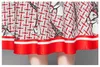 2020 فستان مطبوع أنيقًا جديدًا بالإضافة إلى نساء أزياء طويلة الأكمام طية صدر السترة للسيدات فساتين ضئيلة قمصان المكتب غير الرسمية فستان 1048832