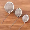 3 Size Optional Stainless Steel Seasoning Ball Strainer Mesh Solid Spice Residue Filter Tea Infuser Tools