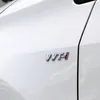 معدن VVT-i VVTi Logo كروم فضي قطاع السيارات درابزين ملصق الجانب شعار شارة لتويوتا كامري كورولا ياريس Ralink REIZ CROWN