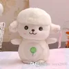 25 cm Cute Lamb Pluszowe Zabawki PP Bawełniane Owce Dolls Dziecko towarzyszące Śpiące Zabawki Prezent Dla Dzieci Detal