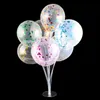 1000 pcs/lot 12 pouces ballon bricolage fête de mariage décoration multicolore confettis ballon créatif bricolage décoration anniversaire Sequin ballon LZJ0090