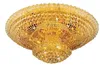 Verkauf zeitgenössischer Kronleuchter Kristalllampe Luxus Wohnzimmer Lichter Gold Silber Glanz LED-Leuchten Innenbeleuchtung L232F