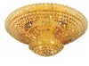 Vendo lustre contemporâneo lâmpada de cristal de luxo luzes da sala de estar ouro prata lustre luminárias LED iluminação interior L2215