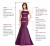 Sparkly Red SequinsSexy V-hals Backless Prom Dresses 2019 Halter Mermaid Lange Prom-jurken Lage Arabische feestjurk BC1085