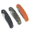 Ontario RAT Model 1 tactical Folding Knife high quality AUS8 sharp blade G10 handle OEM camping survival knives8015046