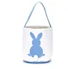 Easter Egg Basket Party Festival Decor Rabbit Bunny Printed Canvas Gift Kids Carry Eggs Candy Bag1274889