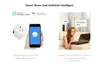 Prise intelligente Wi-Fi Mini prise intelligente à télécommande sans fil Compatible avec Amazon Alexa / Google Home / IFTTT