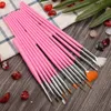 Nail Art Supply Nail Brushes Washing Cup Manicure Tool Dotting Brush Nail File Beginner Set Beauty Supply