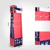 Espositore personalizzato di vendita caldo per accessori per telefoni Espositore in cartone per cavo USB e cover per telefono cellulare