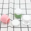 Kosmetische kleine Mini-Glasflasche, 10 g, rosa, grün, Kunststoffbehälter für Kosmetik, Paket, Make-up, leere Cremedosen