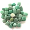 1 zak 100 g Natural Green Aventurine Quartz Squar Cube Stone Crystal Tumbled Stone Grootte 915mm3378446