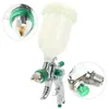 HVLP Paint Spray Gun Set 1.4mm 1.7mm 2.0mm Steel Nozzle Cars Painting Furnitures DIY Painting Kit Spray Gun Car Auto Repair Tool