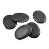 500PCS Health Care Natural Basalt Massage Stone Black Hot SPA Rocks Pain Relief Energy Set Massage Stones & Rocks