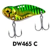 6pcs/set 5g/8g/14g/20g نموذج المعادن VIB السمك الساحرة crankbait الغرق الصل