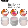 Nail Phototherapy Glue 3 Color French Gel UV Base Extension Glue Thickness Builder Finger Nail Gel Nail Extender