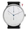 2019 Merk nomos Mannen Quartz Casual Horloge Sporthorloge Mannen Horloges Mannelijke Lederen Klok kleine wijzerplaten werken Relogio Masculino