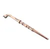 Ancient Copper Metal Smoke Generation Filtrable Straight Creative Dry Tobacco Rod Daily Traditional Tobacco Rod