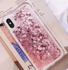 Liquid Quicksand iphone Cases Glitter Bling Defender Case Cover For iPhone 14 13 12 11 X 8 7 6S Plus Samsung Note 9 J3 J7
