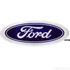 4d LED -bil svans logotypljusmärke lampemblem klistermärke för Ford logo dekoration270z