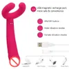 8 Speed G-Spot Rabbit Dildo Vibrator Sex Toys for Women Men Adult Couples Silicone Clitoris Vagina Penis Stimulator Massager J1611