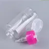 100ML Nail Art Mini Pump Dispenser Empty Bottle Acrylic Gel Polish Remover Cleaner Liquid Container Storage Small Pressure bottle