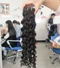最高品質のブラジルの人間の編組ヘアバンドル織機自然色の水波髪の髪の毛髪伸びMOQ 1 PCS78139932591004