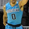 College 2021 Nya män Georgetown Basketball Jersey Omer Yurtseven McClung Jagan Mosely Ewing Iverson Mourning Qudus Wahab Allen Custom