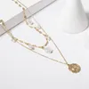 Fashion-e pendentif collier Hanche Individualité multicouche Pendentifs pour Femmes Anniversaire Nouvel An Cadeau Drop Shipping