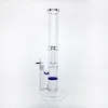 bong di vetro tubo d'acqua a miele bong bong in vetro bongs cupola a nidoletto diffusore di vetro percolatore piede circolare stabile 17 ''