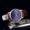 Pas cher nouveau boîtier en or 18 carats 39,5 m 424.23.40.21.58.001 cadran en or automatique montre pour homme bracelet en cuir montres de haute qualité Watch_zone 12 couleur