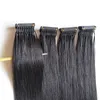Extensions de cheveux 6D pour extension rapide de cheveux Technologie de connexion haut de gamme Alignée par cuticules Clip d'extension de cheveux humains vierges Ins 0,5 g/s 14-28"