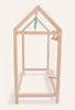 clothing hanger Children Furniture Solid wood landing double pole middle island shelf simple modern cloth hangers display rack clothes shop racks