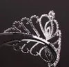 Bruids Tiara's met Steentjes Bruiloft Sieraden Meisjes Headpieces Verjaardag Partij Prestaties Pageant Crystal Crowns Wedding Accessoires BW-ZH026