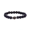 8MM Natural Lava rock beaded bracelets Essential Oil Diffuser Stone 7 Chakra charm Wrap Bangle For women Men DIY Aromatherapy Jewelry Bulk