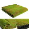 Feito de musgo artificial de alta qualidade, plantas verdes falsas Mosses Grass for Shop pátio decoração de parede DIY