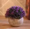 Mini sztuczna sukulentowa roślina z papierową miazgą do dekoracji ogrodu sztuczne rośliny wiele stylów do wyboru