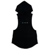 New Clothing Fashion Tank Tops Men Cotton Hoodie Mens sleeveless shirt Fitness Vest Cross fit Gyms Top Slim Casual Summer Hoody