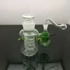 Pipe per fumatori Aeecssories Glass Narghilè Bong Classica bottiglia d'acqua in vetro per bottiglia di latte a spirale con sospensione esterna