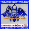 Body For KAWASAKI ZX900 ZX9 R ZX 9R 1998 1999 2000 2001 220MY.10 900CC ZX 9 R 900 ZX-9R 98-99 ZX9R 98 99 00 01 ABS Blue black Fairing