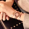 Ulzzang Marke Strass Elegante Beliebte Uhren Mode Rose Gold Frauen Armband Uhren für Frauen Casual Damen Uhr