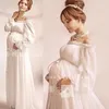 Новое белое кружевное платье в королевском стиле для беременных, реквизит для беременных, длинное платье для беременных, ночная рубашка2549901