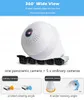 960P IR LED Bulb Cam 360 Degree 1.3 MP WiFi Wireless P2P Night Vision Security Panoramic IP Camera V380