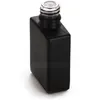 Wholesale Price 30ml matte black square glass dropper bottles for e liquid essential oil glass bottles with pipette dropper 400pcs/lot